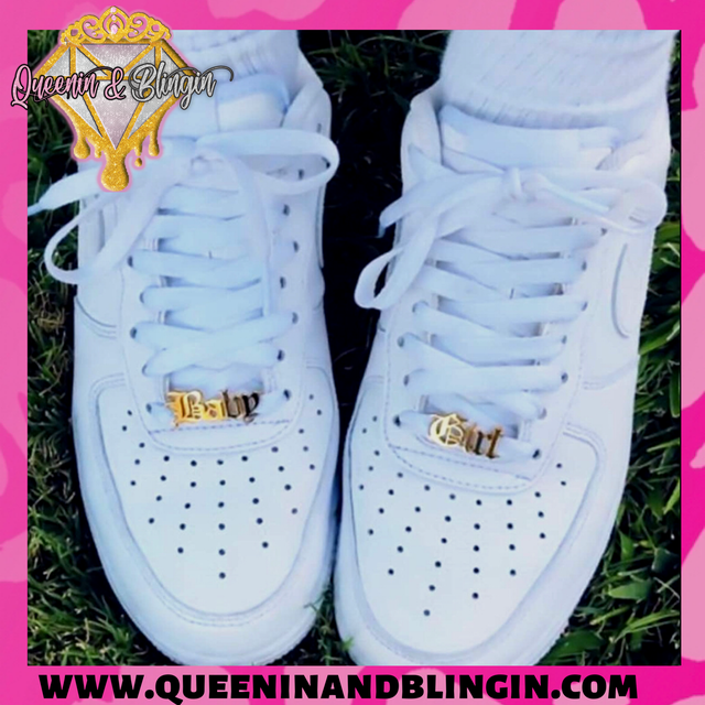 Shoe Lace BLING clips